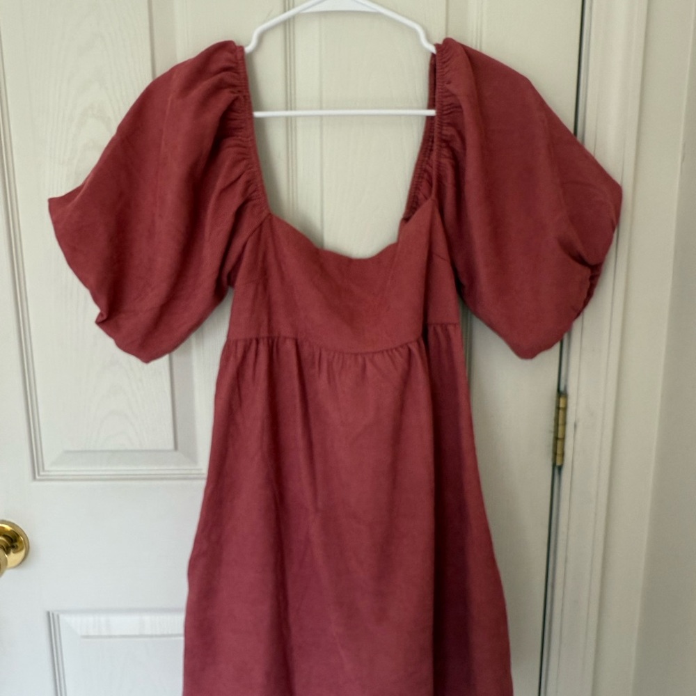 Francesca's Collections Dusty Pink Dress